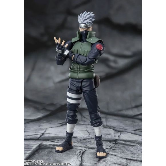 (PRE-ORDER: MAR 2027) Tamashii Nations S.H.Figuarts Naruto Kakashi Hatake -The Famed Sharingan Hero- Action Figure