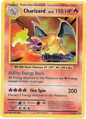 Charizard (Prerelease) (11/108) - XY Evolution