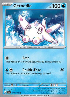 Cetoddle 054 193 54 Sv02 Paldea Evolved