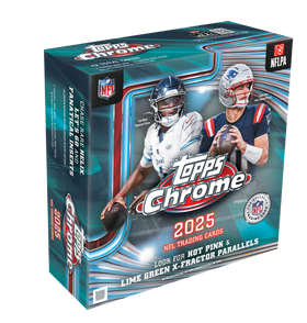 2025 Topps Chrome Football Mega Box
