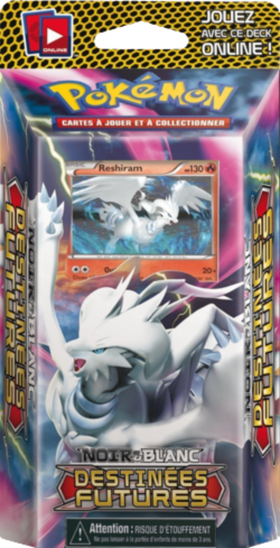 Theme Deck Éclat Explosif Noir & Blanc FRENCH