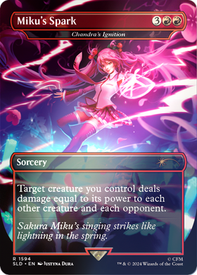 Chandra's Ignition (SLD-1594★) - Secret Lair Drop (Borderless) Foil