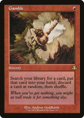 Gamble (DMR-321) - Dominaria Remastered Foil