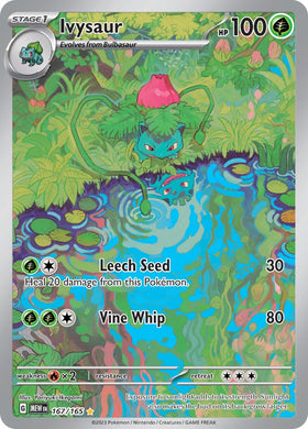 Ivysaur - 167/165 - 167/165 - (SV: Scarlet & Violet 151)