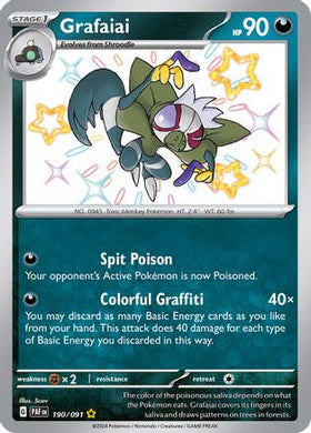 Grafaiai 190 Sv Paldean Fates Holofoil