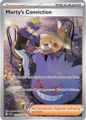Morty's Conviction 211 Sv05 Temporal Forces Holofoil