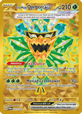 Teal Mask Ogerpon Ex 221 Sv06 Twilight Masquerade Holofoil