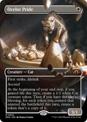 Ocelot Pride (Borderless) - 322 - (Modern Horizons 3)