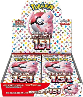 Pokemon Japanese - Scarlet & Violet SV2A - NO SHRINK - 151 Booster Box