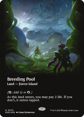 Breeding Pool (Borderless) (Galaxy Foil) - Edge of Eternities