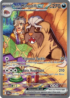 Arven's Mabosstiff ex - 235/182 - SV10: Destined Rivals