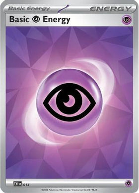 Basic Psychic Energy 013 13 Sve Scarlet Violet Energies Holofoil