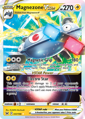 Magnezone Vstar 57 196 Lost Origin Holofoil