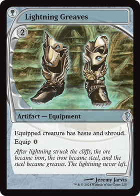 Lightning Greaves (MB2-225) - Mystery Booster 2 Foil