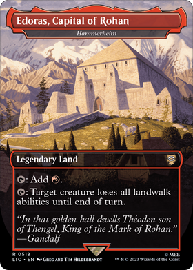 Hammerheim (LTC-518) - Tales of Middle-earth Commander / Edoras, Capital of Rohan (Borderless) Foil