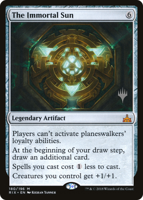 The Immortal Sun (PPM20-180) - Rivals of Ixalan Promos Foil