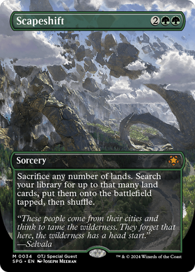 Scapeshift (SPG-034) - Special Guests (Borderless)