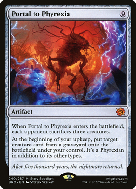 Portal to Phyrexia (BRO-240) - The Brothers' War Foil
