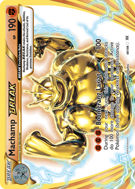 Machamp Break 60 108 Evolutions Holofoil