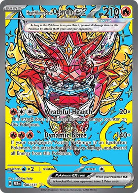 Hearthflame Mask Ogerpon ex - 148/131 - SV: Prismatic Evolutions