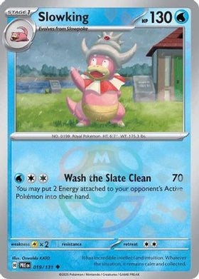 Slowking Master Ball Pattern 19 Sv Prismatic Evolutions Holofoil