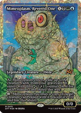 Mimeoplasm, Revered One (Showcase) (Fracture Foil) (DFT-415) - Aetherdrift Foil