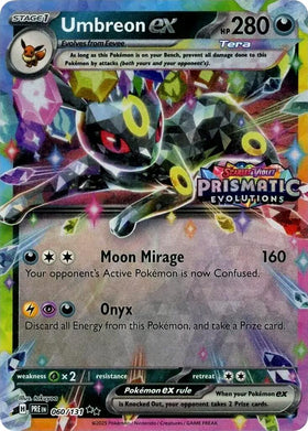 Umbreon ex - 060/131 (Prismatic Evolutions Stamp) - 060/131 - (Miscellaneous Cards & Products)