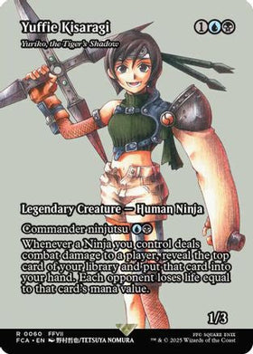 Yuffie Kisaragi - Yuriko, the Tiger's Shadow (Showcase) (FCA-060) - FINAL FANTASY: Through the Ages Foil
