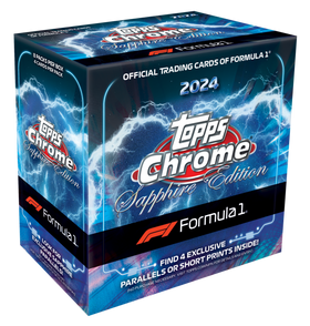 2024 Topps Chrome Formula 1 Racing Sapphire Edition 10 Box Case