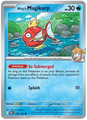 Misty's Magikarp 48 Sv10 Destined Rivals