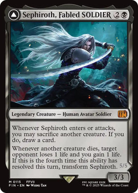 Sephiroth, Fabled SOLDIER - 115 - (FINAL FANTASY)