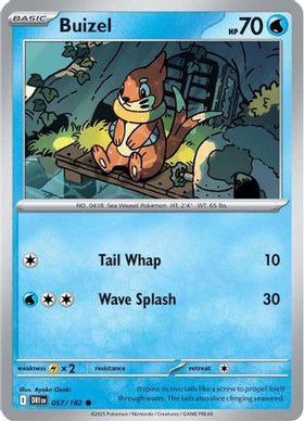 Buizel 57 Sv10 Destined Rivals