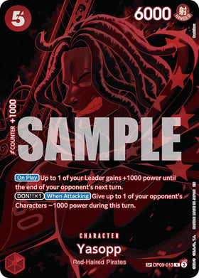 Yasopp (SP) - OP09-013 - (Legacy of the Master)