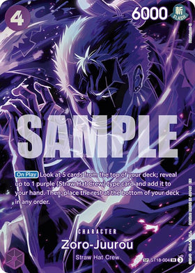 Zoro-Juurou (SP) - ST18-004 - (Legacy of the Master)