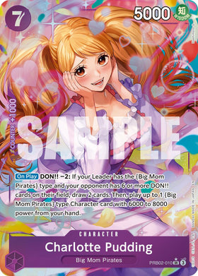 Charlotte Pudding - PRB02-010 (Alternate Art) - PRB02-010 - (Premium Booster -The Best- Vol. 2)