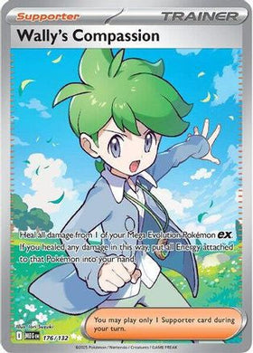 Wally's Compassion 176 132 176 Me01 Mega Evolution Holofoil