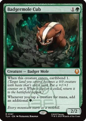 Badgermole Cub (TLA-167) - Avatar: The Last Airbender Foil