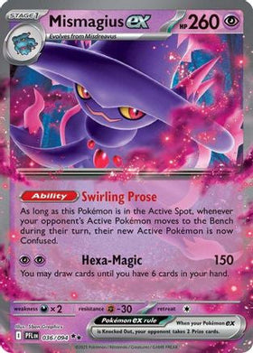 Mismagius Ex 036 094 36 Me02 Phantasmal Flames Holofoil