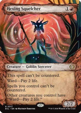 Hexing Squelcher (Showcase) (ECL-317) - Lorwyn Eclipsed