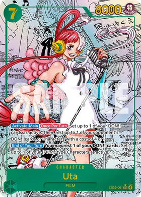 Uta (061) (Manga) - EB03-061 - (Extra Booster: One Piece Heroines Edition)