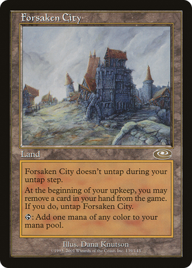 Forsaken City (PLS-139) - Planeshift Foil
