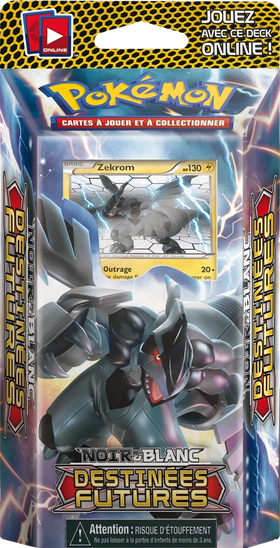 Theme Deck Vortex Voltaïque Noir & Blanc FRENCH