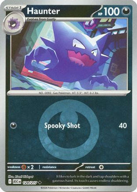 Haunter Energy Symbol Pattern 124 Me Ascended Heroes Reverse Holofoil