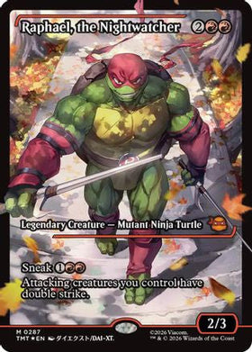 Raphael, the Nightwatcher (Showcase) (TMT-287) - Teenage Mutant Ninja Turtles Foil