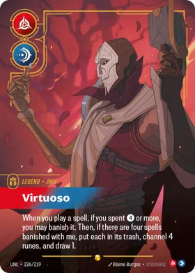 Unleashed - Jhin - Virtuoso (Overnumbered) 226/219