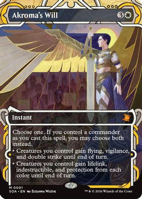 Akroma's Will (SOA-001) - Secrets of Strixhaven: Mystical Archive Foil