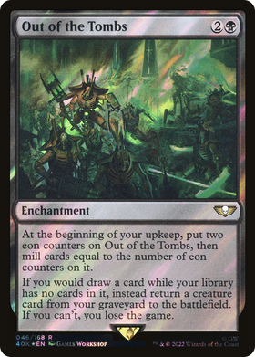 Out of the Tombs (40K-46★) - Warhammer 40,000 Commander Foil
