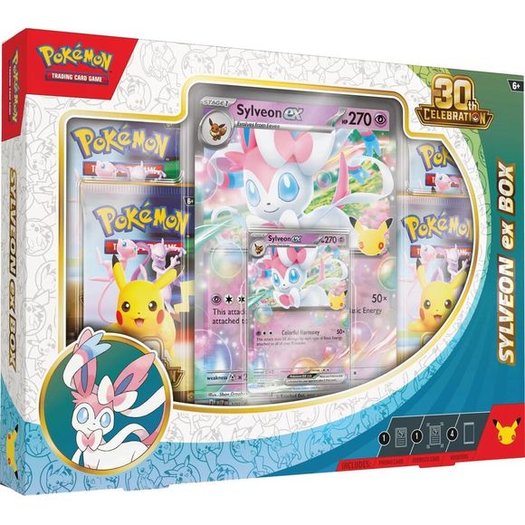 (PREORDER SEPTEMBER 2026) Pokemon TCG 30th Celebration 30C Sylveon Ex Box