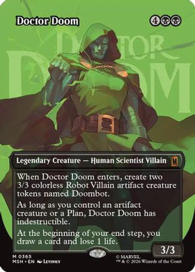 Doctor Doom (Borderless) (365) (MSH-365) - Marvel Super Heroes
