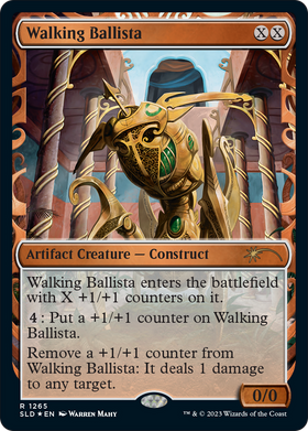 Walking Ballista (SLD-1265) - Secret Lair Drop: (Showcase) Foil